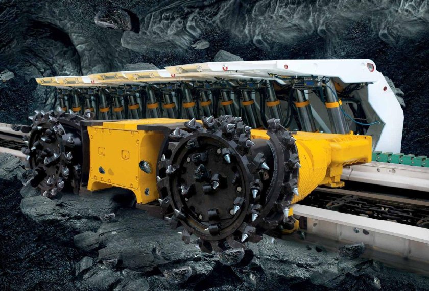 Проходческий комбайн Sandvik mf420