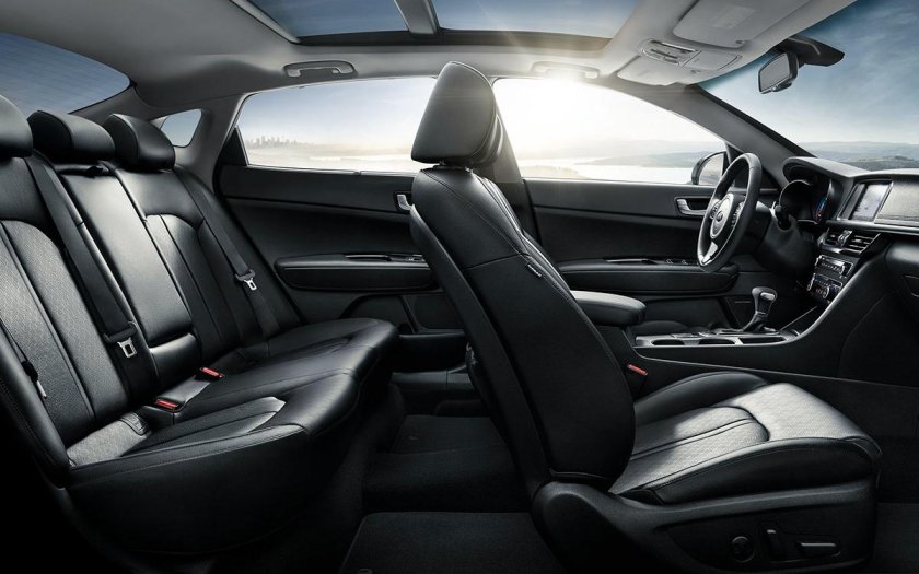 Киа Оптима 2018 салон