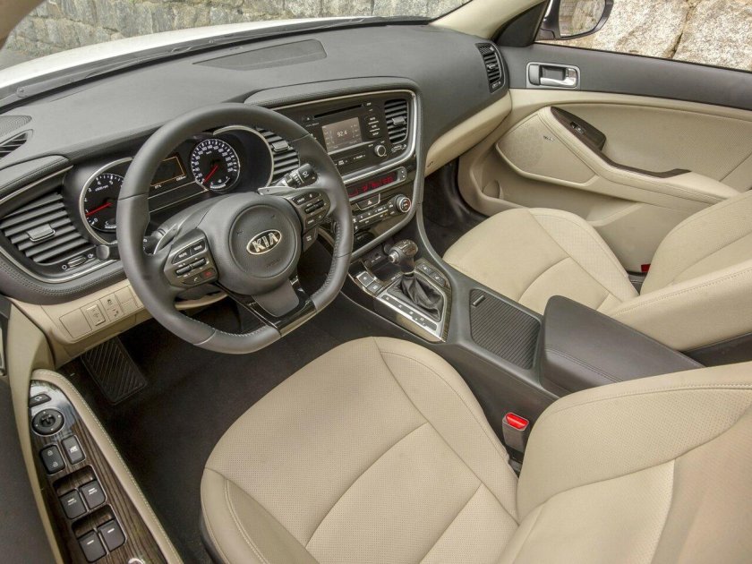 Kia Optima 2015 салон