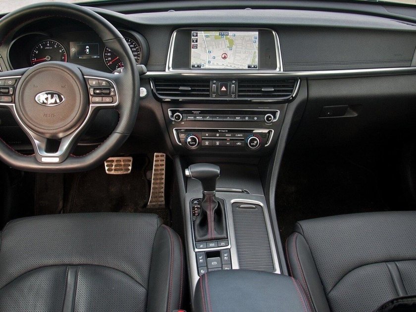 Киа Оптима 2017 салон