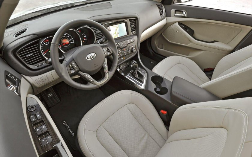 Kia Optima 2012 салон
