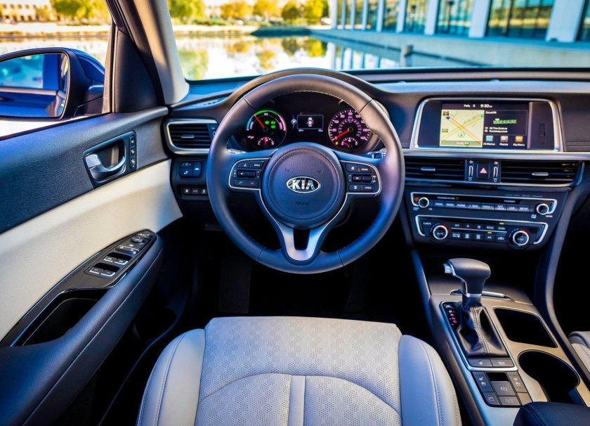 Киа Оптима 2017 салон