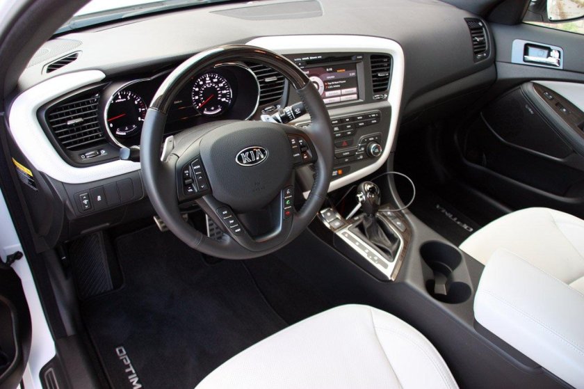 Kia k5 Optima 2013 салон