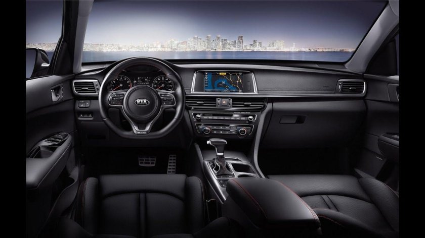 Киа Оптима 2018 салон