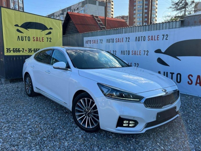Белый Kia Optima IV Рестайлинг 2.4 at (188 л.с.) с пробегом