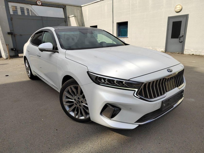 Kia k5 III (2019-2023) белый