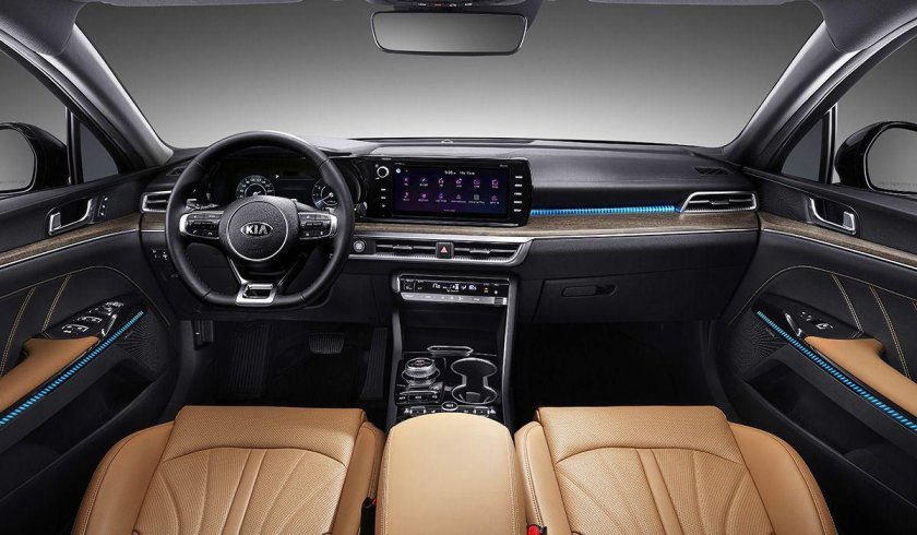 Kia k5 2021 салон