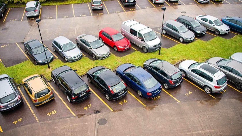 Стоянка автомобилей