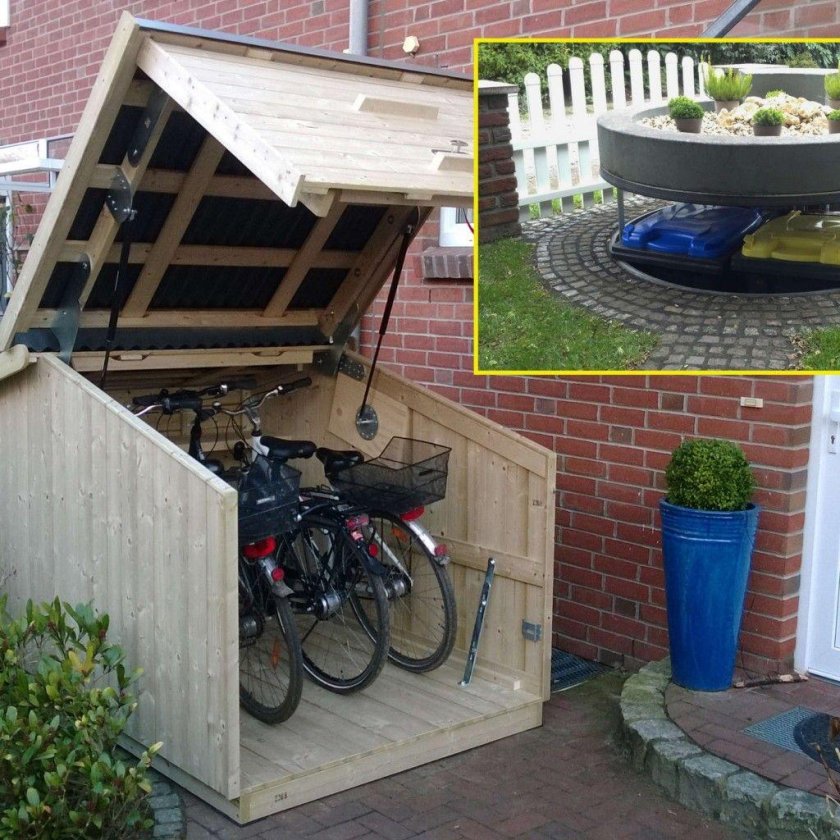 Гараж для велосипеда