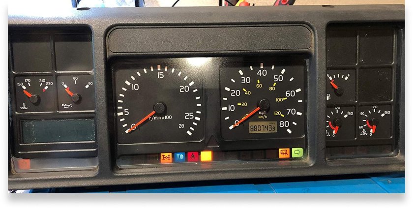 Панель прибора volvo