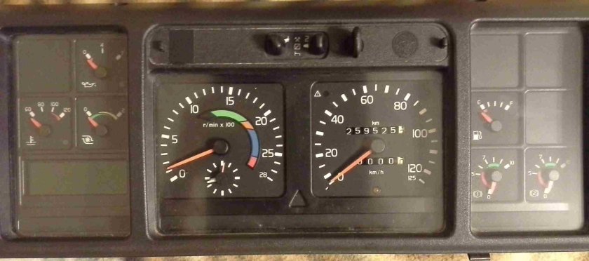 Панель прибора volvo