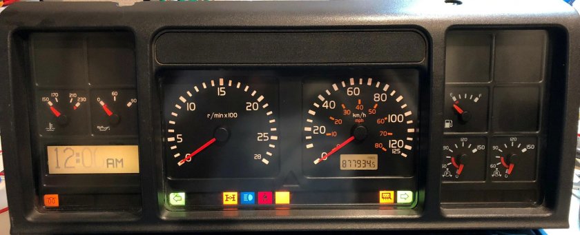 Панель приборов вольво fh12