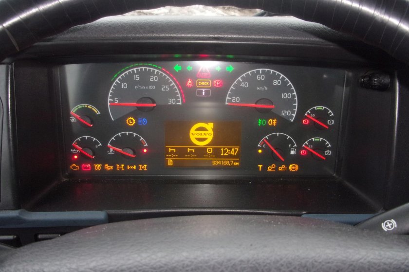 Щиток приборов Volvo fh13