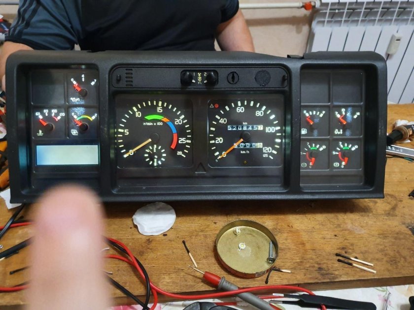 Прибор давления воздуха приборов Вольво fh12