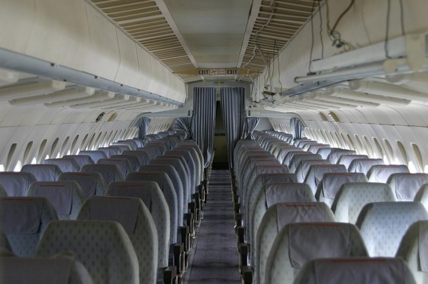 Dassault Mercure кабина