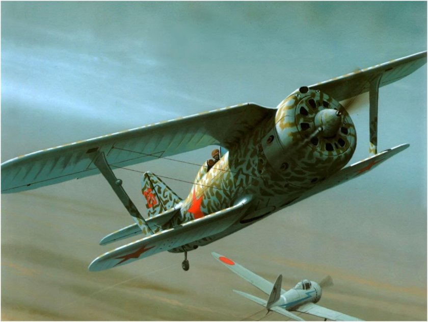 Истребитель – биплан и-153