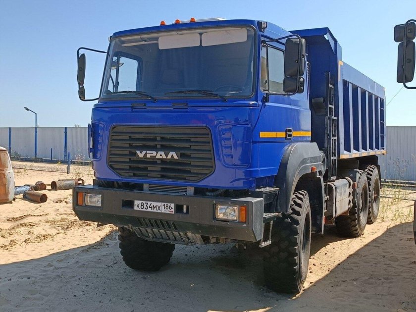 Урал 6370 самосвал