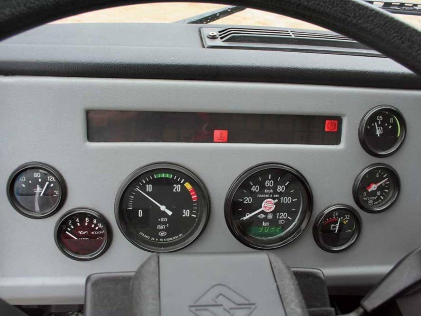 Панель приборов Урал 63685