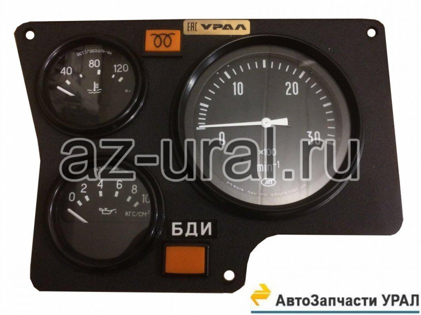 Приборная панель Урал 5557