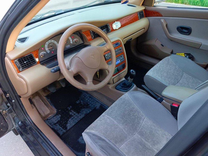 Iran khodro samand 2007 салон