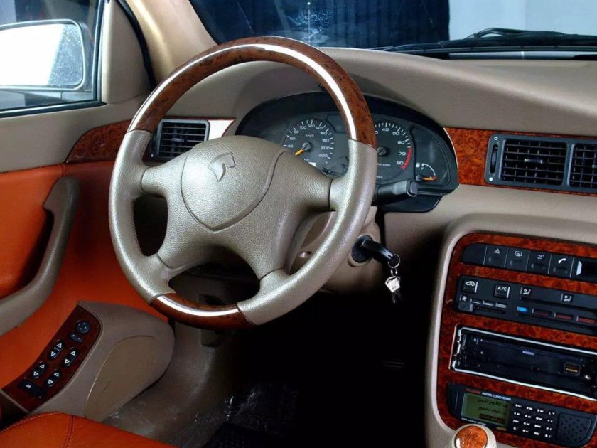 Iran khodro samand 2006 салон