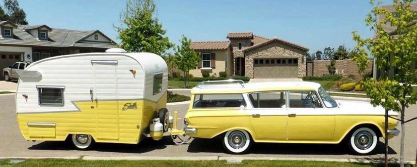Vintage Caravan Camper