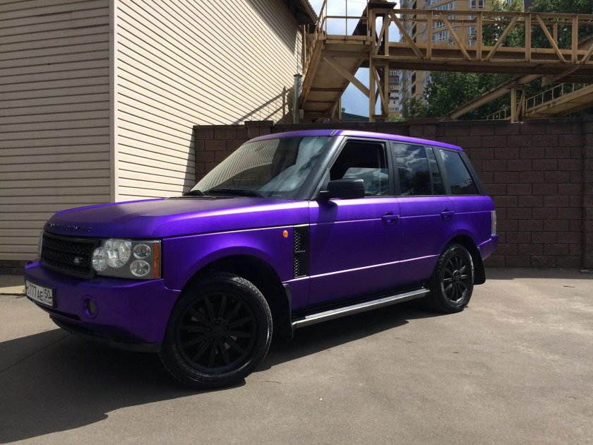 Range Rover фиолетовый
