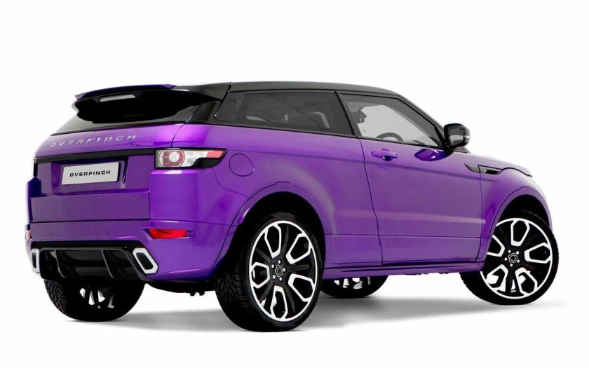 Рендж Ровер Эвок розовый