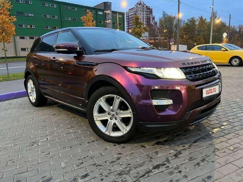 Land rover range evoque 2012