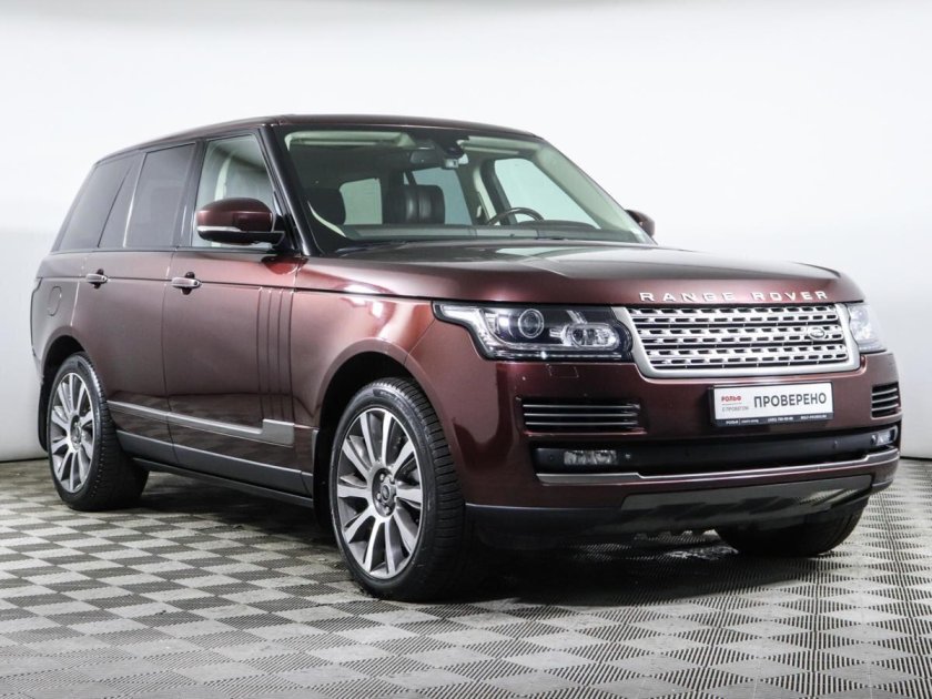 Range Rover IV красный
