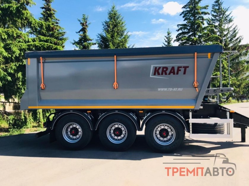 Самосвальный прицеп крафт