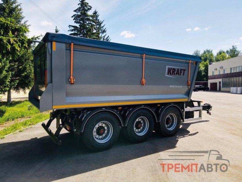 Самосвальные полуприцепы неман