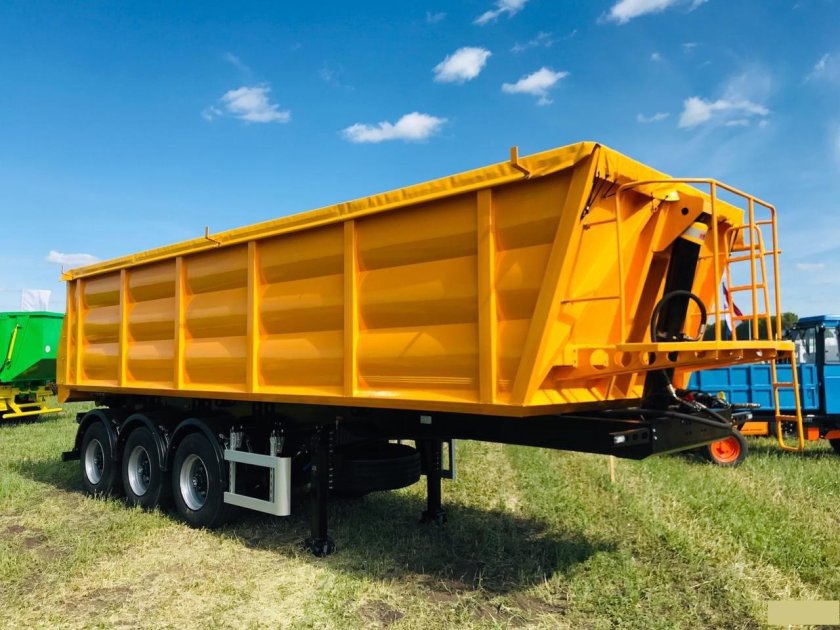 Тонар полуприцеп самосвальный зерновоз