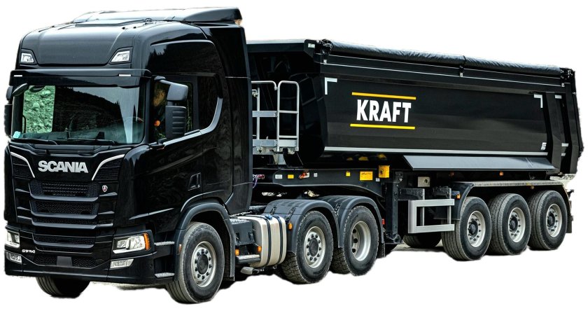 Самосвал scania