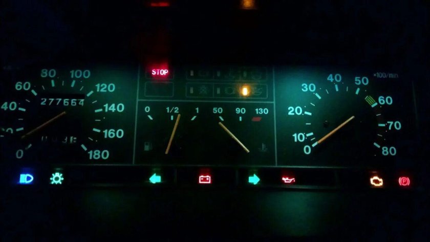 Лампы приборной панели ВАЗ 2109