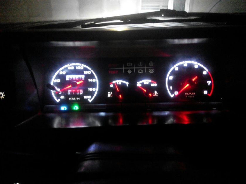 Пересвет приборов ВАЗ 21099