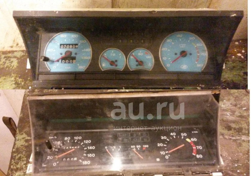 Комбинация приборов ВАЗ 2109 высокая панель