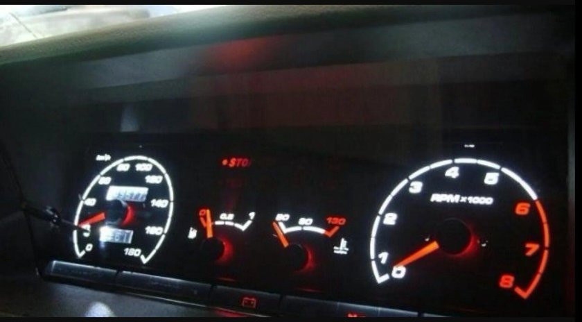 Пересвет панели приборов ВАЗ 2109