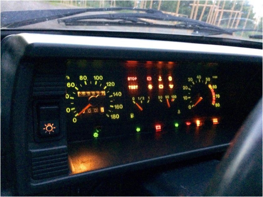 Латвийская приборка ВАЗ 2109