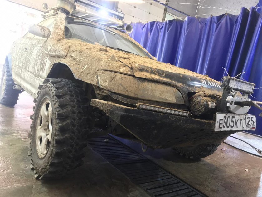 Марк 2 на грязевой резине