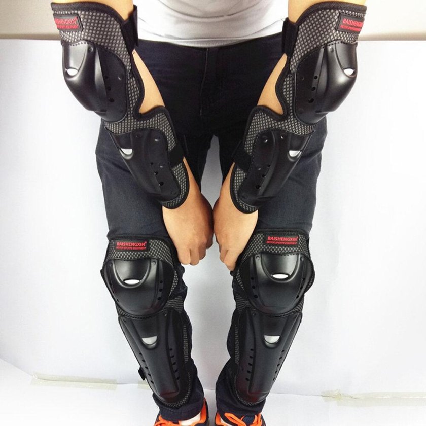 Мото наколенники ataki