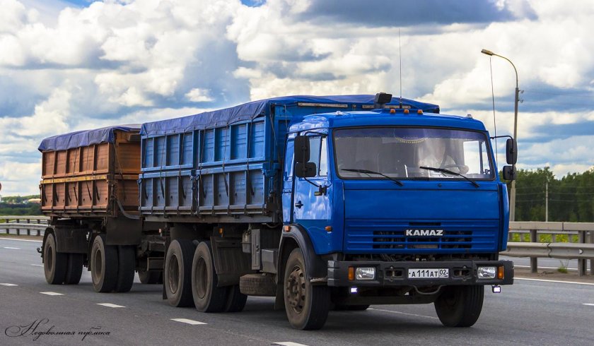 Камаз 53215 зерновоз
