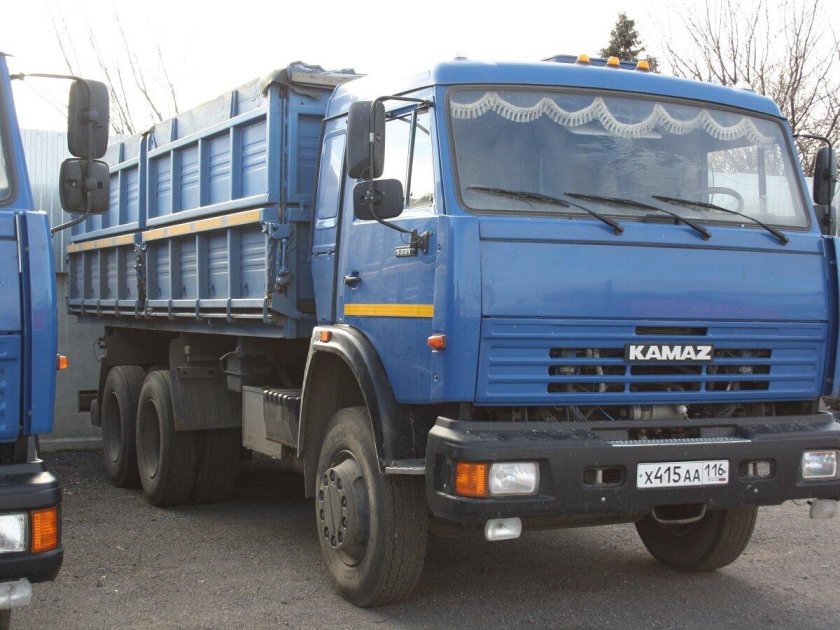 КАМАЗ 45144 синий сельхозник