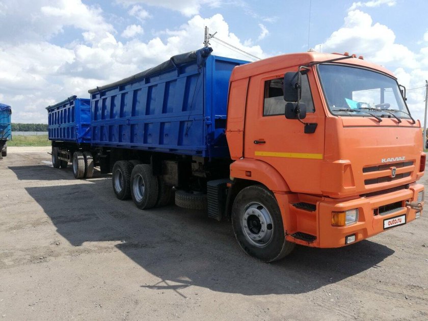 Камаз 552900 сельхозник самосвал