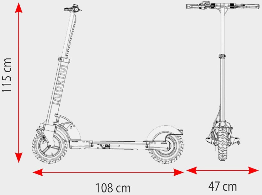 Рама для электросамоката чертеж