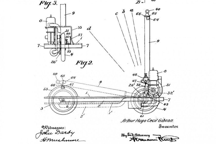 Мотосамокат Егерь чертежи