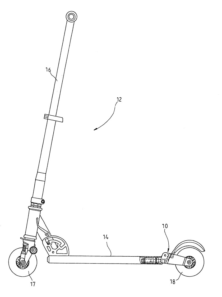 Схема рамы электросамоката