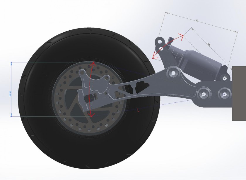 Маятниковая подвеска электросамоката