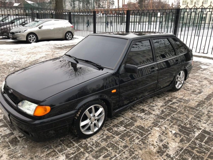 Ваз 2114 черная опер