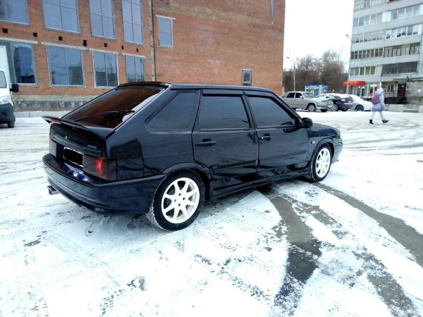 2114 Чёрная ВАЗ 2114